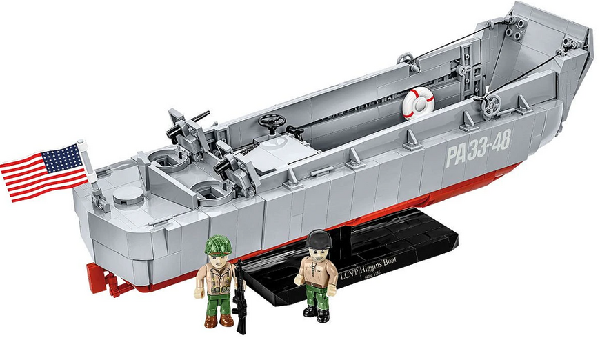 Конструктор дитячий Корабель LCVP Higgins Boat Cobi 4849 4849 фото