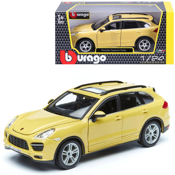 УЦІНКА!!! Автомодель Bburago: Porsche Cayenne Turbo (1:24, жовтий) &mdash; 18-21056 У18-21056 фото
