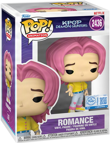 Фигурка Романс (Soda Pop) &mdash; Funko Pop! K-POP DEMON HUNTERS &mdash; ROMANCE #2436 95807 фото