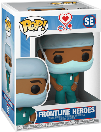 Фігурка Funko Pop PUBLIC FIGURES &mdash; #SE Frontline Heroes: Male Hospital Worker, Герої передової (Медбрат / Лікар) 54155 фото