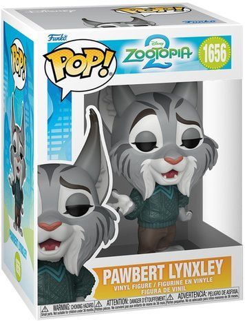 Фігурка Пазуроберт Рисьлі - Funko Pop! DISNEY: ZOOTOPIA 2 - BENJAMIN CLAWHAUSER #1656 86638 фото