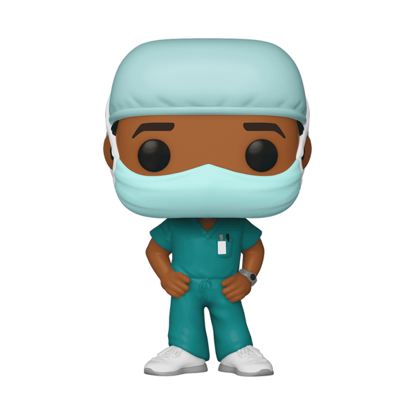Фігурка Funko Pop PUBLIC FIGURES &mdash; #SE Frontline Heroes: Male Hospital Worker, Герої передової (Медбрат / Лікар) 54155 фото