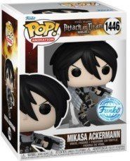 Фигурка Микаса Аккерман &mdash; Funko Pop! ANIMATION: ATTACK ON TITAN &mdash; MIKASA ACKERMANN #1446 Special Edition 67929 фото
