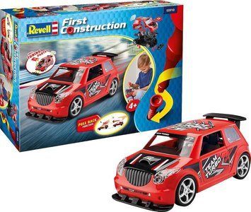 Конструктор детский машинка Rallye Car with Pullback Motor,Red, Revel 00910 REV00910 фото