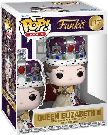 Фігурка Коронація королеви Єлизавети II &mdash; Funko Pop! ROYALTY: CORONATION OF QUEEN ELIZABETH II #07 91873 фото