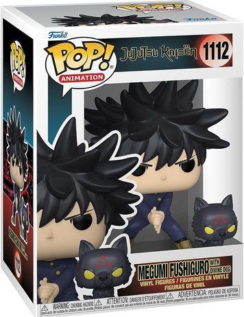 Фігурка Мегумі Фушіґуро з гончаком &mdash; Funko Pop! JUJUTSU KAISEN: MEGUMI FUSHIGURO WITH TOAD #1112 61360 фото