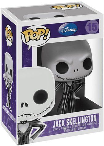 УЦІНКА!!! Фігурка Джек Скеллінгтон &mdash; Funko Pop! Disney: THE NIGHTMARE BEFORE CHRISTMAS &mdash; JACK SKELLINGTON #15 У2468 фото