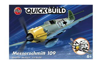 Конструктор детский самолет Messerschmitt Bf109 QUICKBUILD J6001 J6001 фото