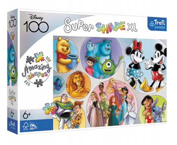 Пазл Красочный мир Disney - 160 элементов Trefl 50033 50033 фото