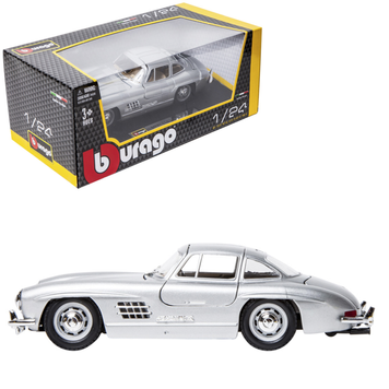 УЦІНКА!!! Автомодель Bburago: Mercedes-Benz 300 SL (1954) (1:24, сріблястий) &mdash; 18-22023 У18-22023 фото
