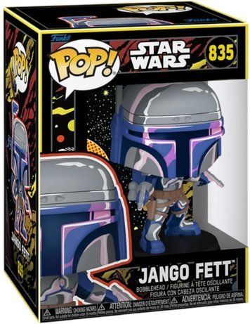 Фігурка Джанго Фетт (Retro) &mdash; Funko Pop! STAR WARS &mdash; JANGO FETT (RETRO) #835 90328 фото