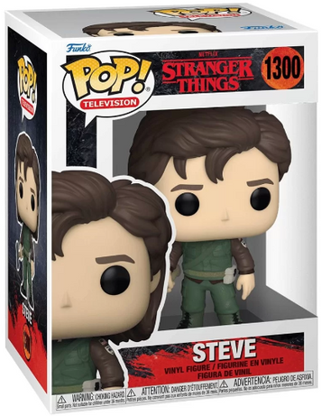 Фигурка Стив Харрингтон в роли охотника &mdash; Funko Pop! TELEVISION: STRANGER THINGS &mdash; STEVE #1300 65636 фото