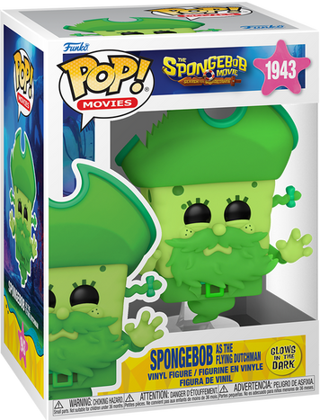 Фігурка Funko Pop [Glow in the Dark] NICKELODEON: SPONGEBOB &mdash; #1943 SpongeBob as the Flying Dutchman, Губка Боб у ролі Летючого Голландця 92528 фото