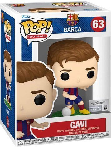Фігурка Гаві &mdash; Funko Pop! SPORTS: FOOTBALL (FC BARCELONA) &mdash; GAVI #63 72235 фото