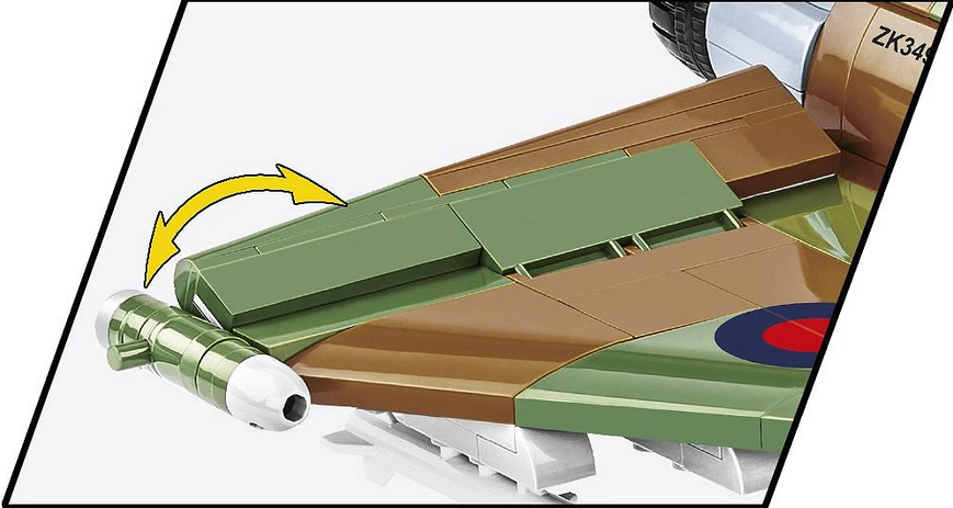 Конструктор истребитель Eurofighter Typhoon FGR4 "GiNA" COBI 5843 5843 фото