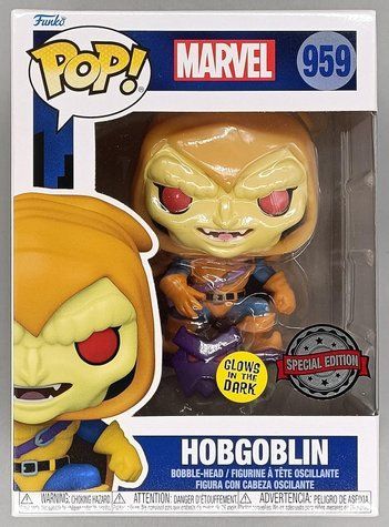 Фигурка Хобгоблин (Glow in the Dark) &mdash; Funko Pop! MARVEL: SPIDER-MAN ANIMATED SERIES &mdash; HOBGOBLIN #959 EXCLUSIVE 58867 фото