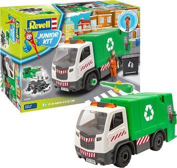 Конструктор детский мусоровоз 1:20 Junior Kit Garbage Truck Revell 00808 REV00808 фото