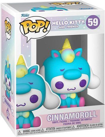 Фигурка Синнаморолл в костюме единорога &mdash; Funko Pop! Sanrio: HELLO KITTY AND FRIENDS &mdash; CINNAMOROLL (UNICORN COSTUME) #59 65748 фото