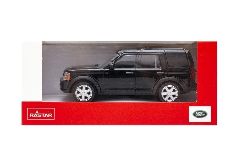 Колекційна металева машинка RASTAR Land Rover Discovery 3 / LR3 1:43 36700 чорний RAS.36700.BL фото