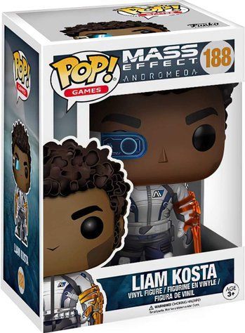 УЦІНКА!!! Фігурка Ліам Коста &mdash; Funko Pop! GAMES: MASS EFFECT ANDROMEDA &mdash; LIAM KOSTA #188 У12310 фото