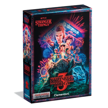 Пазл Stranger Things (Дивні дива) - 1000 шт Clementoni 39979 39979 фото