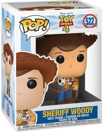 Фігурка Шериф Вуді - Funko Pop! TOY STORY 4 #522 SHERIFF WOODY 37383 фото
