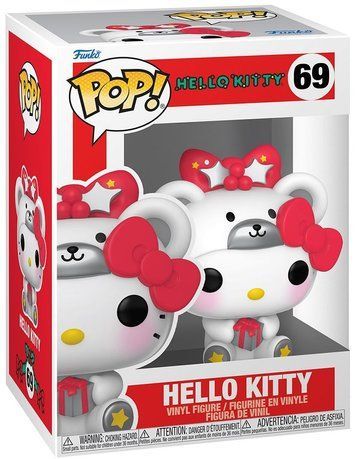 Фігурка Кітті у костюмі ведмедя &mdash; Funko Pop! SANRIO: HELLO KITTY AND FRIENDS &mdash; HELLO KITTY (BEAR COSTUME) #69 72075 фото