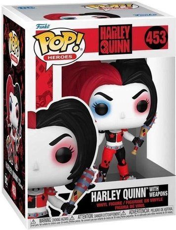 Фігурка Гарлі Квінн зі зброєю &mdash; Funko Pop! HEROES: HARLEY QUINN &mdash; HARLEY QUINN W/ WEAPONS #453 65616 фото