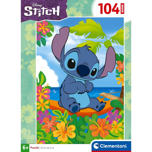 Пазл Clementoni: SuperColor &mdash; Disney Stitch / Стіч (104 елементи) &mdash; 27572 27572 фото