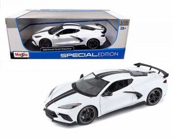 Коллекционная модель Maisto: Chevrolet Corvette Stingray Coupe White / Белая (1:24) &mdash; 31534WT 31534WT фото