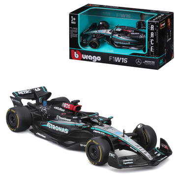 УЦІНКА!!! Автомодель Bburago: Mercedes-AMG F1 W15 Performance (2024) &mdash; Джордж Расселл №63 (1:43) &mdash; 18-38208 У18-38208 фото