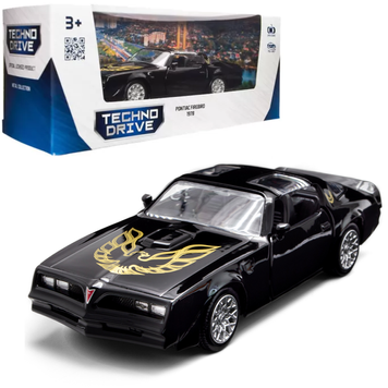 УЦЕНКА!!! Автомодель Technodrive: Pontiac Firebird 1978 (чёрный) &mdash; 250410U У250410U фото