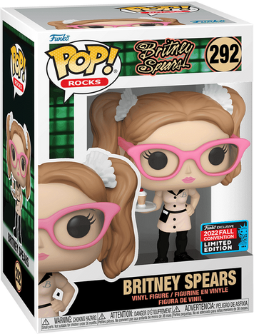 Фигурка Funko Pop! ROCKS: BRITNEY SPEARS &mdash; #292 Britney Spears as Waitress, Бритни Спирс в образе официантки 57066 фото