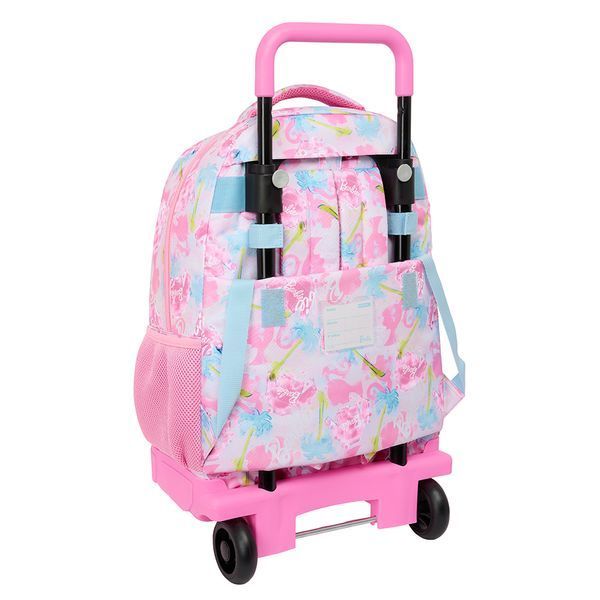Шкільний рюкзак на колесах Safta Barbie Painterly 33 л знімний (612510918) 612510918 фото