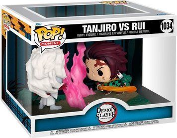 Колекційна діорама Тандзіро проти Руї &mdash; Funko Pop! Moment: DEMON SLAYER &mdash; TANJIRO VS. RUI #1034 49009 фото