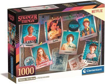 Пазл Странные Дива (Stranger Things) - 1000 шт Clementoni 39860 39860 фото