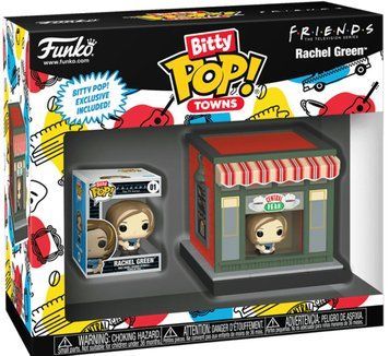 Набор фигурок Bitty Pop! TOWN: FRIENDS &mdash; Rachel Green & Central Perk (#83689), Рейчел Грин в кофейне &laquo;Центральная кофейня&raquo; 83689 фото