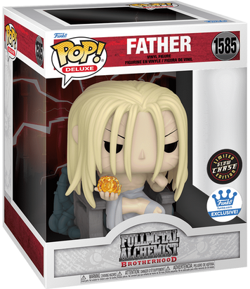 Фігурка Батько на Троні Делюкс &mdash; Funko Pop! DELUXE ANIMATION: FULLMETAL ALCHEMIST: BROTHERHOOD &mdash; FATHER ON THRONE #1585 (CHASE) 77900CH фото
