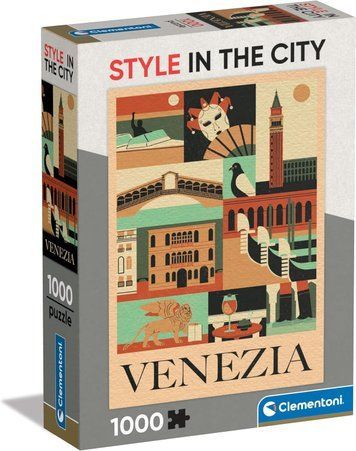 Пазл Clementoni: Style in the City Venezia (1000 елементів) &mdash; 39846 39846 фото