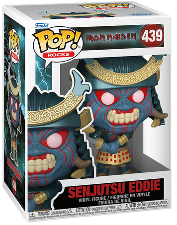Фігурка Funko Pop! ROCKS: Iron Maiden &mdash; #439 Senjutsu Eddie, Едді Сендзюцу 80488 фото