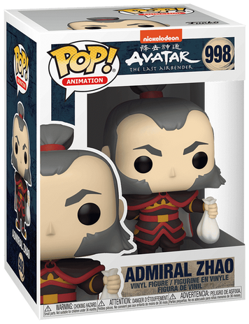 Фигурка Адмирал Джао - Funko Pop! AVATAR: THE LAST AIRBENDER #998 ADMIRAL ZHAO 56023 фото