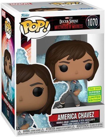 Фігурка Америка Чавез &mdash; Funko Pop! MARVEL STUDIOS: DOCTOR STRANGE IN THE MULTIVERSE OF MADNESS &mdash; AMERICA CHAVEZ #1070 65247 фото