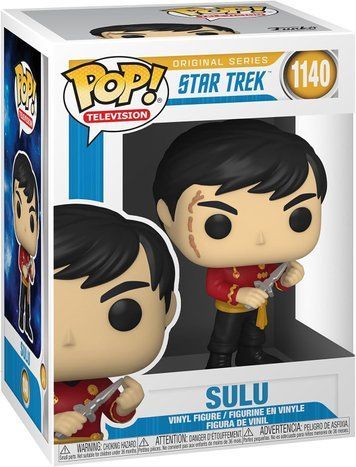 Фигурка Хикару Сулу &mdash; Funko Pop! STAR TREK: THE ORIGINAL SERIES &mdash; SULU #1140 55809 фото