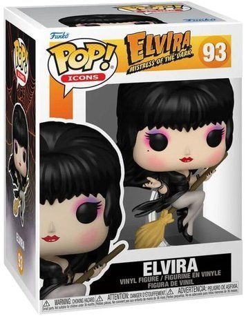 Фігурка Ельвіра: Володарка темряви &mdash; Funko Pop! ICONS: ELVIRA &mdash; ELVIRA #93 8644 фото