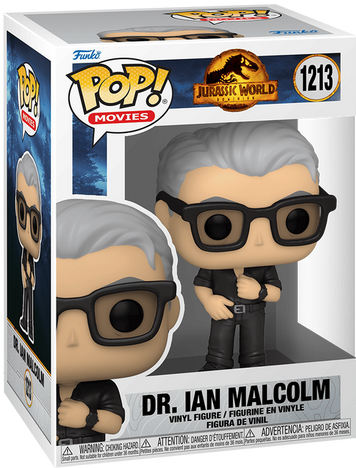 Фігурка Доктор Ян Малкольм &mdash; Funko Pop! MOVIES: JURASSIC WORLD DOMINION &mdash; DR. IAN MALCOLM #1213 62224 фото