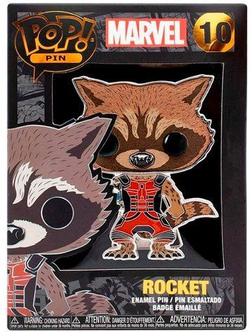 Пін Funko Pop: Marvel &mdash; Єнот Ракета &mdash; MVPP0011 MVPP0011 фото