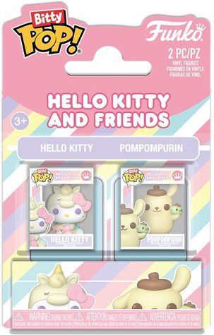 Набор игровых фигурок Bitty POP! серии Sanrio &mdash; HELLO KITTY & POMPOMPURIN #94212 94212 фото