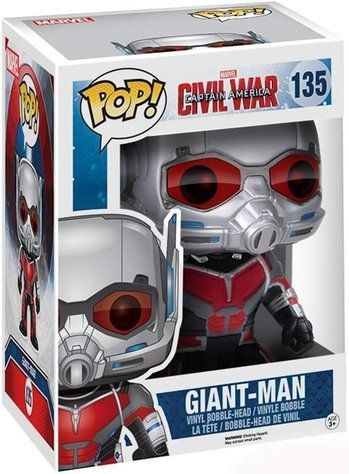 Фигурка Гигантский Человек &mdash; Funko Pop! MARVEL: CAPTAIN AMERICA: CIVIL WAR &mdash; GIANT MAN (6") #135 7228 фото