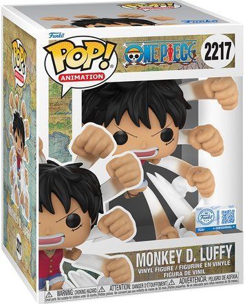 Фігурка Монкі Д. Луффі (Гому Гому но Кулемет Гатлінга) &mdash; Funko Pop! ANIMATION: ONE PIECE &mdash; LUFFY (GOMU GOMU NO GATLING) #2217 92222 фото