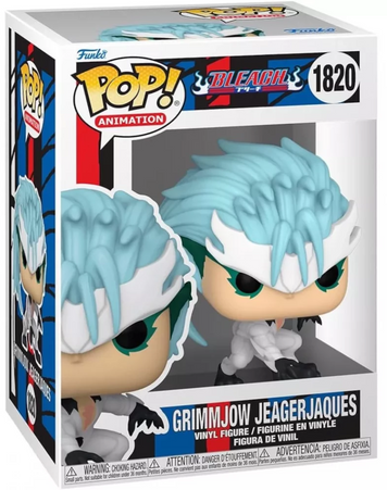 Фигурка Гриммджоу Джаггерджак - Funko Pop! BLEACH #1820 GRIMMJOW JAEGERJAQUEZ 80259 фото